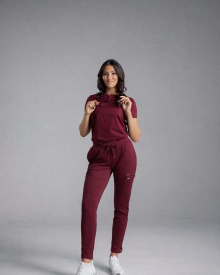 Scrub Set - Burgundy