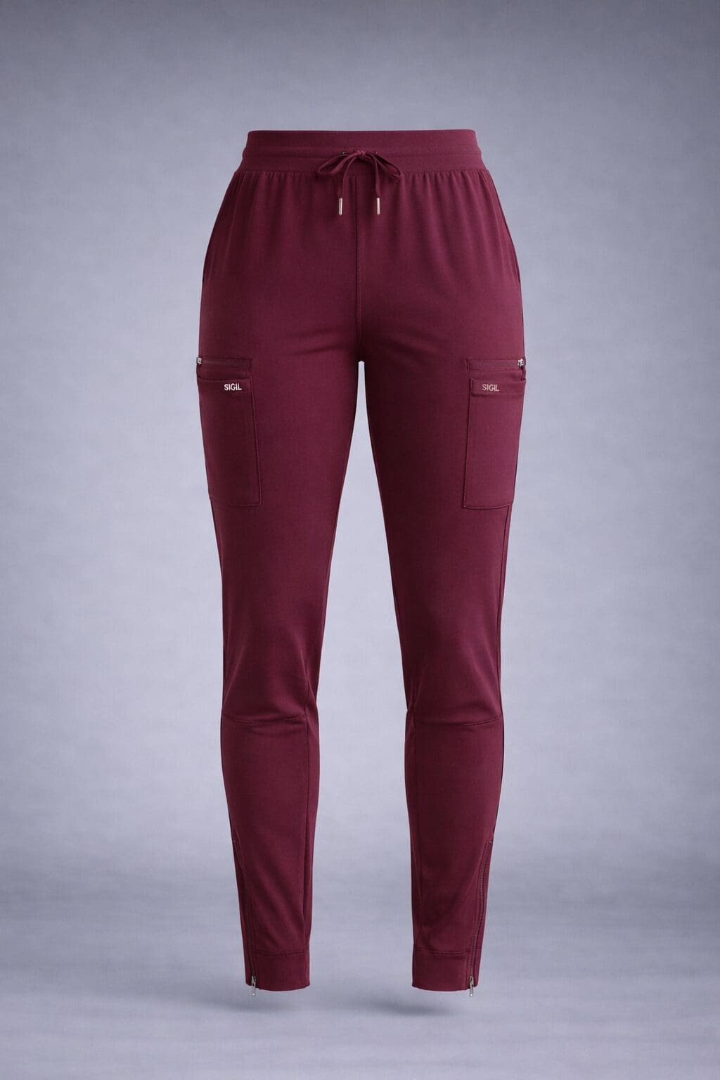 Contour Pant- Burgundy - Image 4