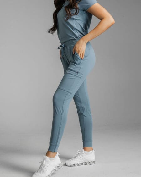 Contour Pant - Cyan