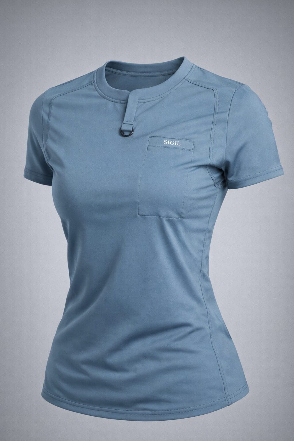 Drift Top - Cyan Blue - Image 4
