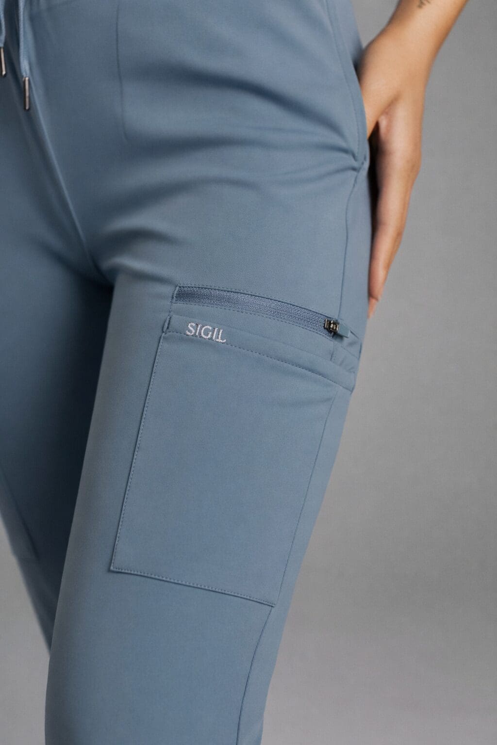 Contour Pant - Cyan - Image 2