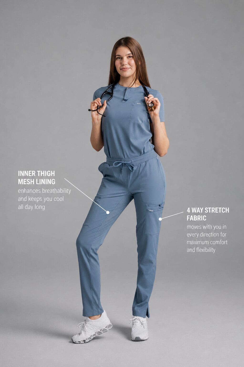 Drift Pant- Cyan - Image 2