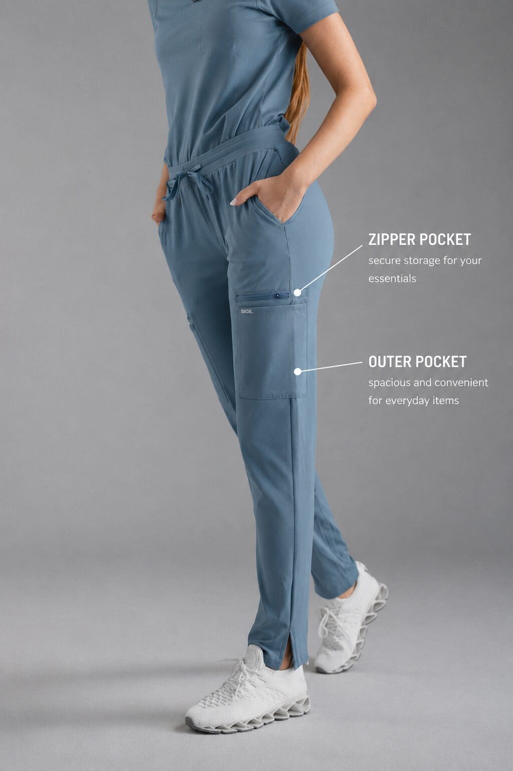 Drift Pant- Cyan - Image 3