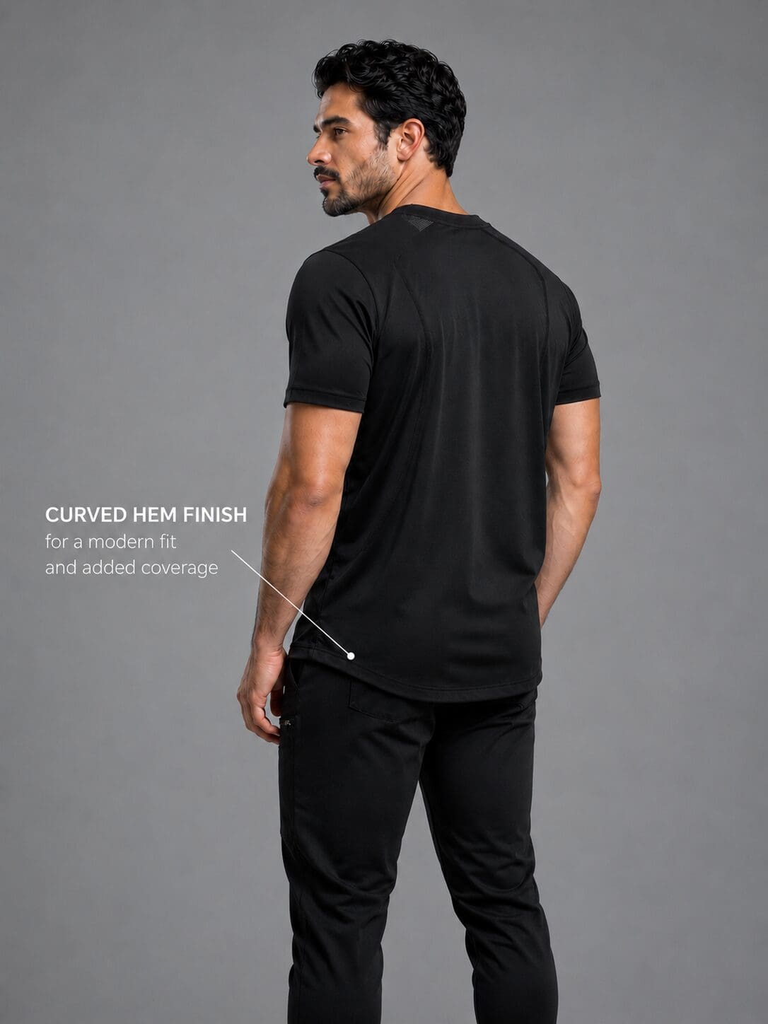 Show off curved hem design