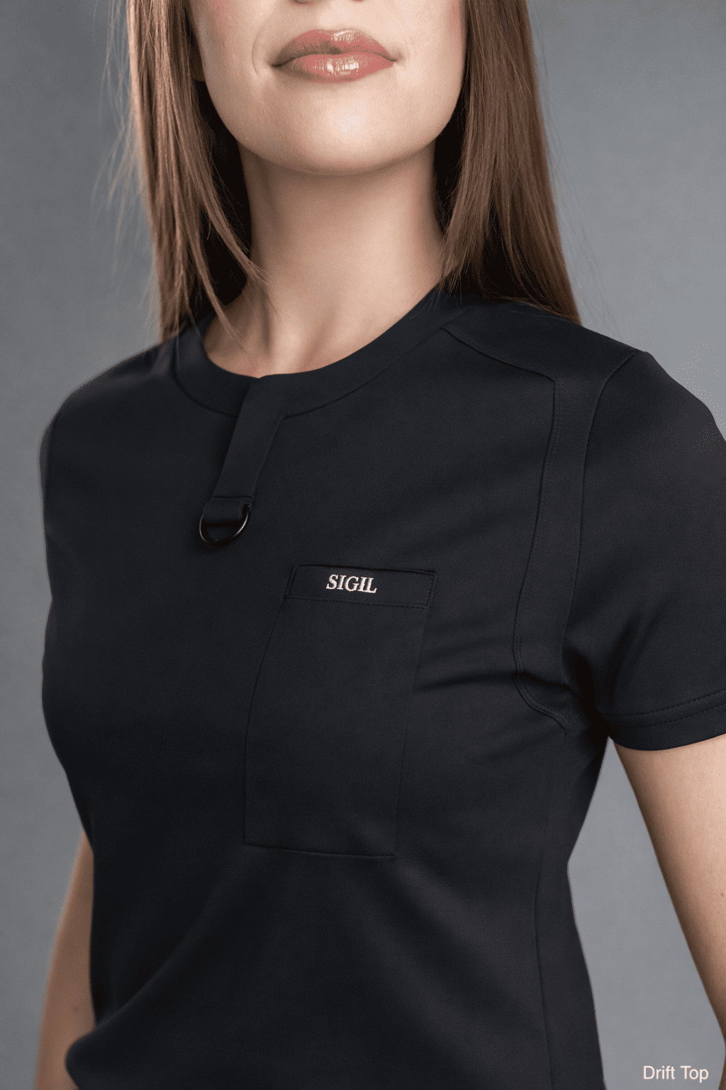 Scrub Set - Black - Image 2